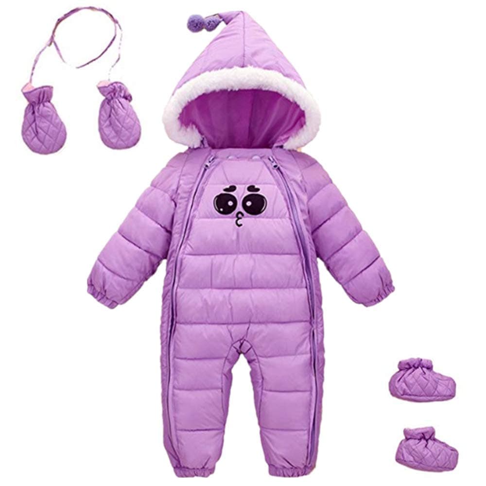 OhrwurmBaby Boy Snowsuit Infant Girl Winter Clothes Toddler Jumpsuit Coat Jacket Outfit Hoodied