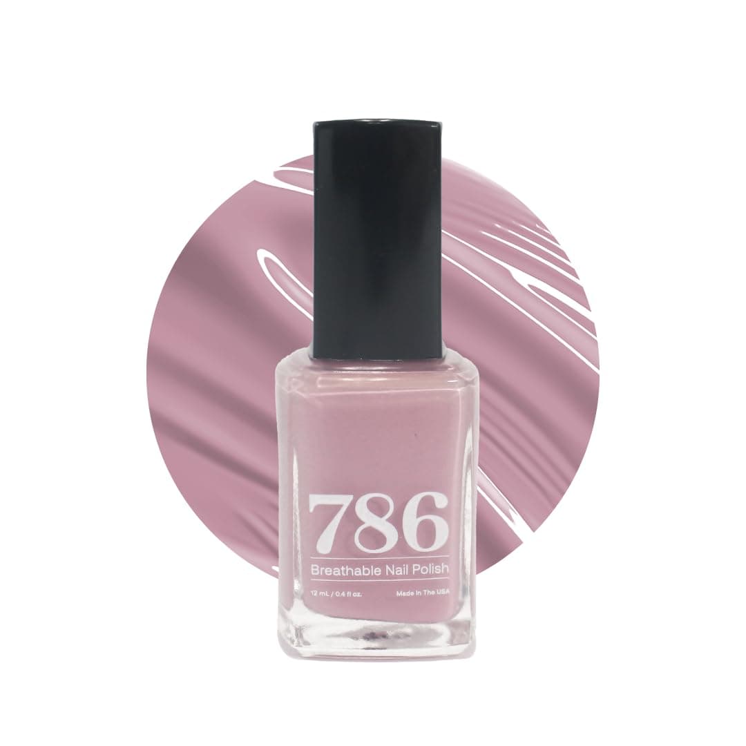 Cosmetics Breathable Nail Polish - Vegan, Cruelty-Free, Healthy, Halal, Fast-Drying (Kashmir)