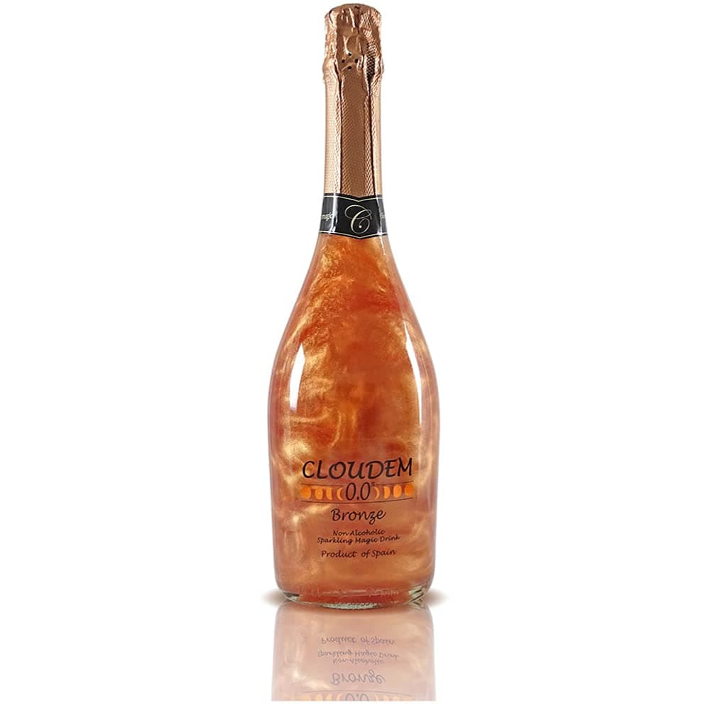 Cloudem Bronze 0.0 Non Alcoholic Sparkling Magical Drink, 750ml, Imported from Spain