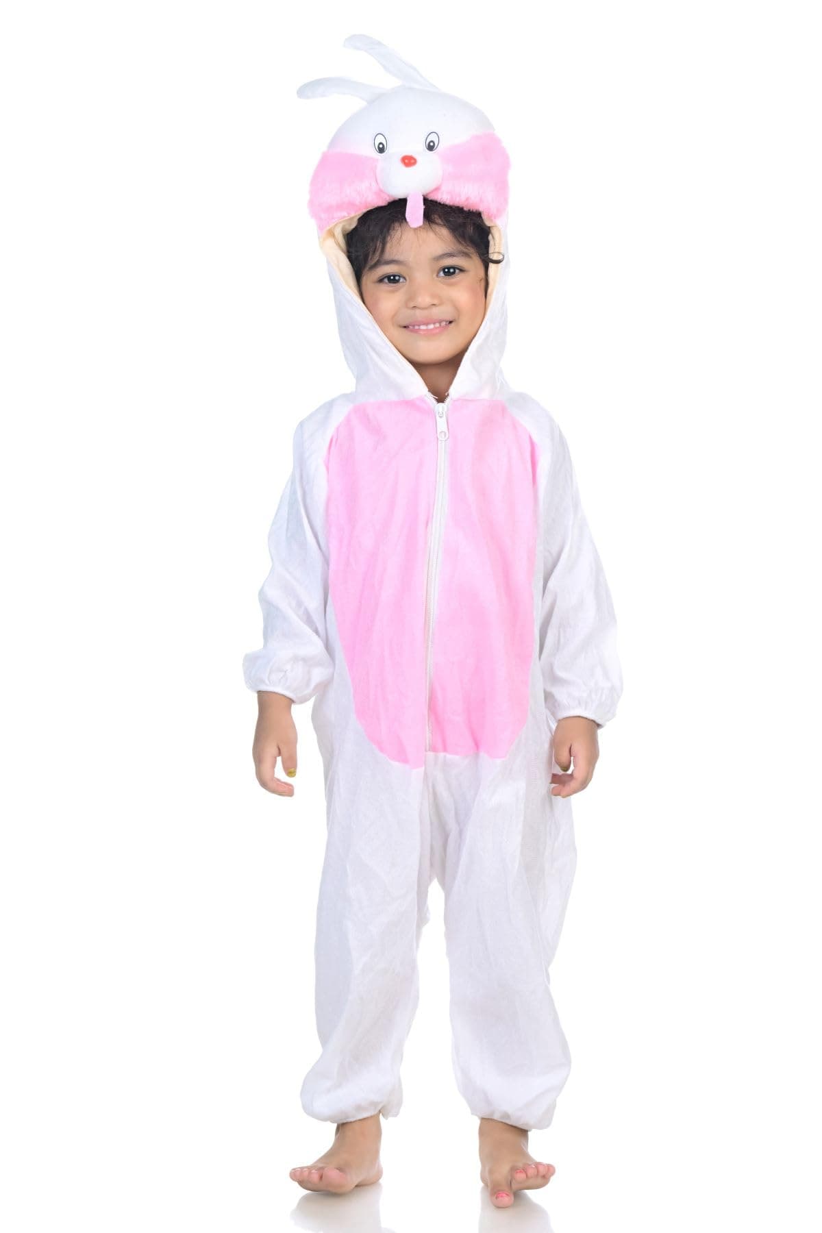 BookMyCostume Rabbit Animal Kids Fancy Dress Costume 3-4 years