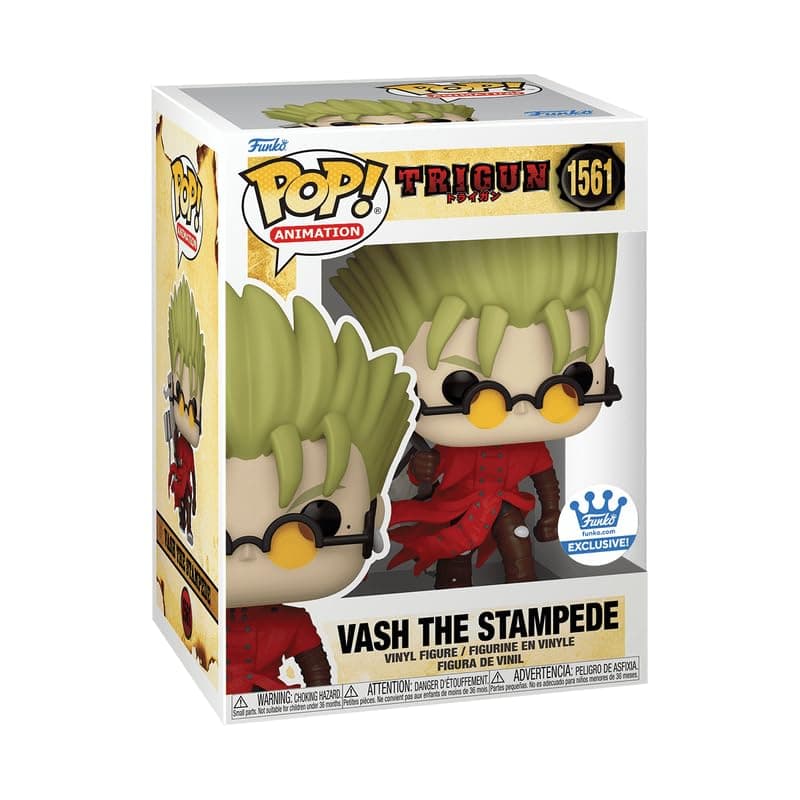 Pop! Animation: Trigun - VASH The Stampede with Punisher Cross Shop Exclusive, 76740