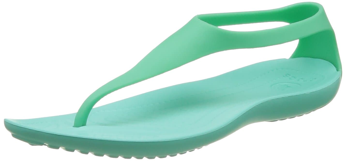 Crocs Women's Sexi Flip-Flop, Island Green/Island Green, 8 M