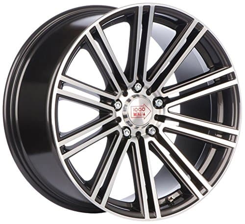 MILLE MIGLIA MM1005 Gun Metal Machined Face 8.5x18 ET35 5x112 Hub Bore 72.2 Alloy Rims