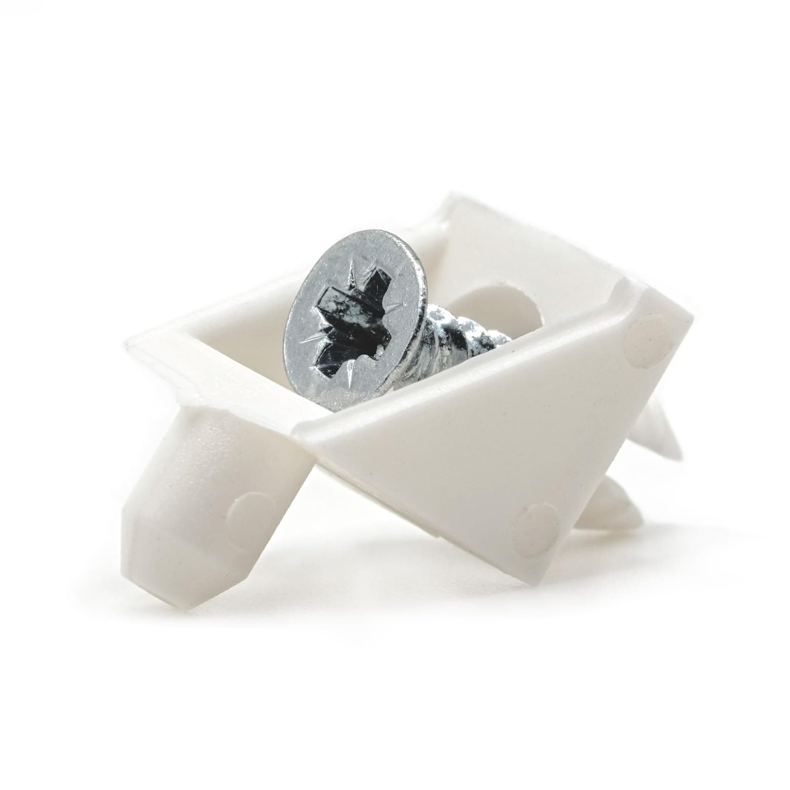 ReplacementScrews Shelf Support Pins for Ikea Part 101558 (Pax, Komplement, Pack of 8) - White