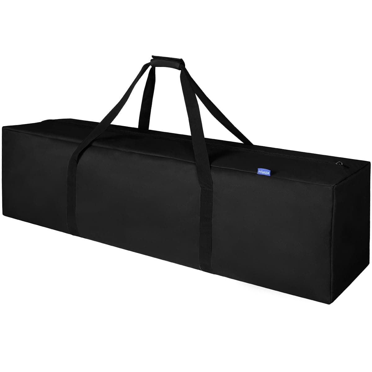 45inch Sports Duffel Travel Bag, 115L Extra Large Duffel Luggage Bag with Upgrade Zipper, Water Resistant & Foldable Equipment Storage Bag for Camping Tent Tripod Fishing