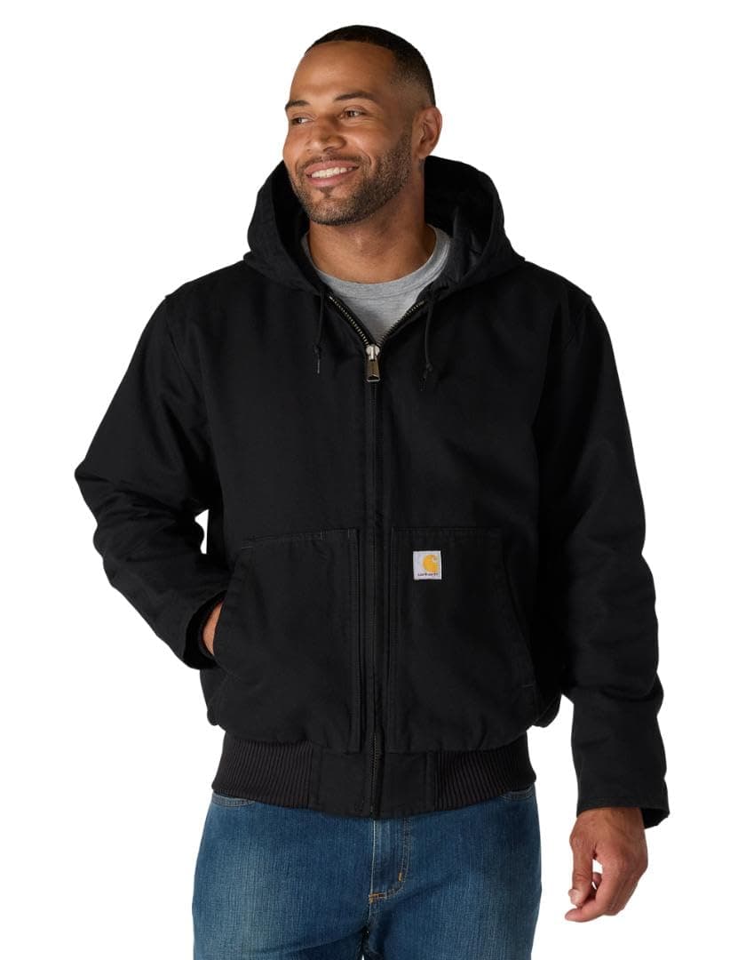 Men's Duck Active Jacket Work Utility Outerwear