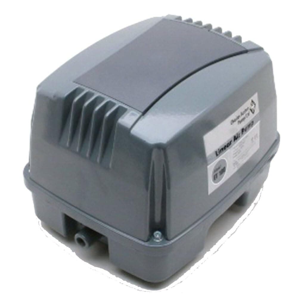 Hailea Enviro ET-100 Silent Air Pump Blower Koi Pond Aquarium Hydroponics