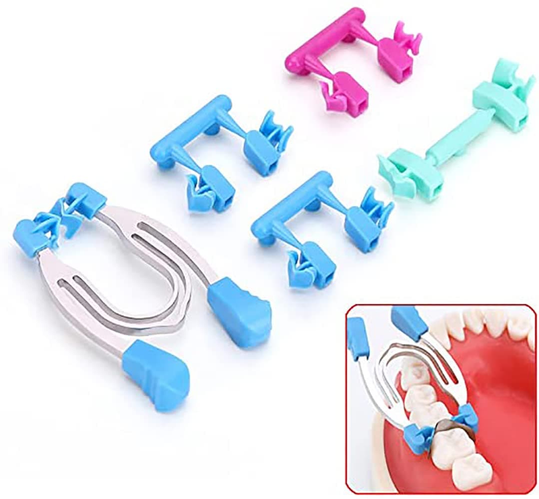 Dental Matrix Sectional Contoured Matrices Clamps Spring Rings Clips Metal Upgraded A Type Autoclavable Dentistry Tools