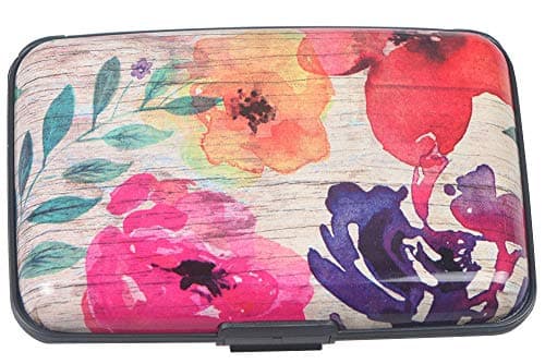 BOHONG Aluminum RFID Blocking Credit Card Holder for Men Women - Stylish Travel Wallet - Best Protection for Bank Debit, ID, ATM, Cards Against Scanning Criminals,Flower















Mini RFID Aluminum Wallet Credit Cards Holder Business Card Case Metal ID Case for Men Women (Acolorful)















RFID Blocking Minimalist Genuine Leather Slim Front Pocket Wallet U















Carbon Fiber Minimalist Wallet for Men - RFID Blocking Credit Card Holder Metal Wallet- Money Clip Slim Front Pocket (Carbon Fiber Wallet)