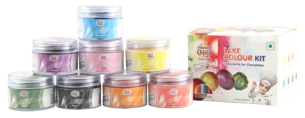 Colour glo Lake Kit (8 Pieces x 2 Gm), 180 g