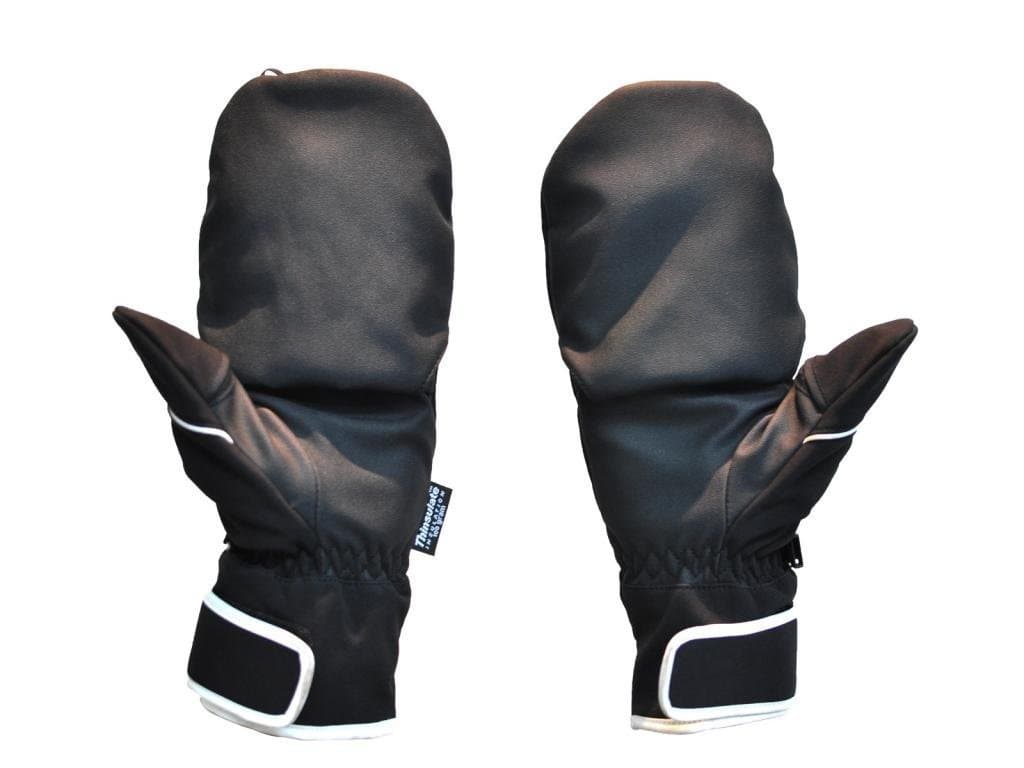 ISGloves Sport Touch Screen Mitten Large, Black