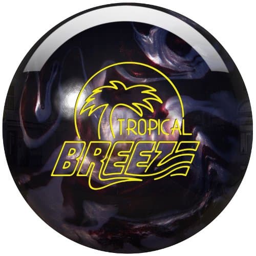 Storm Tropical Breeze Bowling Ball, Carbon/Chrome, 11 lb
