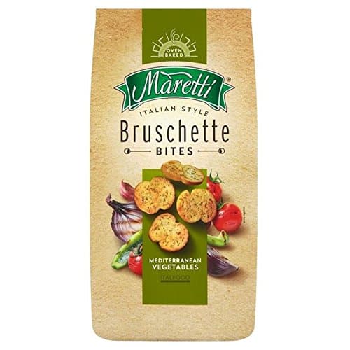 Maretti Mediterranean Vegetables Bruschetta Bites 150g (Pack of 2)