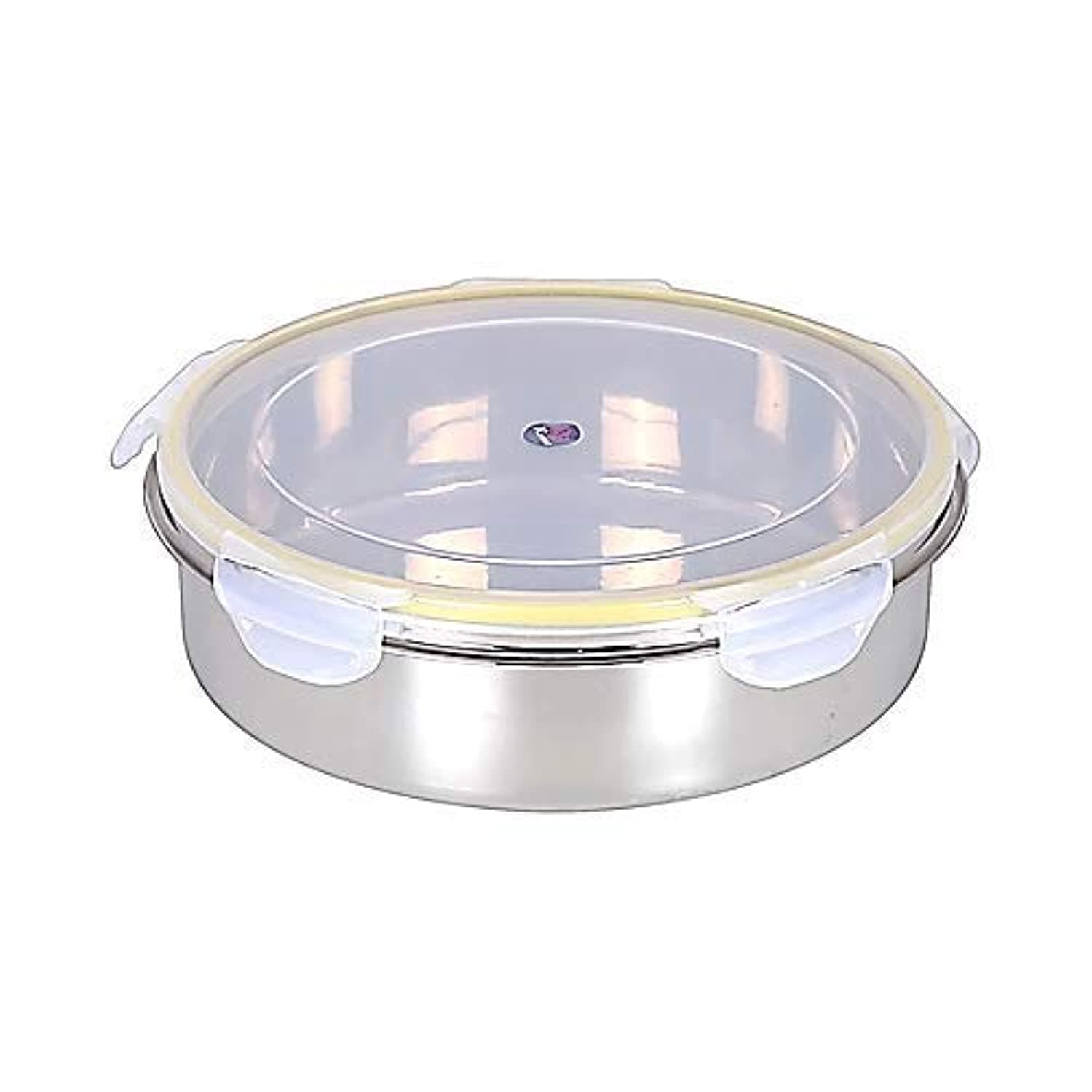 Stainless Steel Storage Container Papad Box/Chapati Box/Fridge Box khakhra Box (Size 1.5kg)