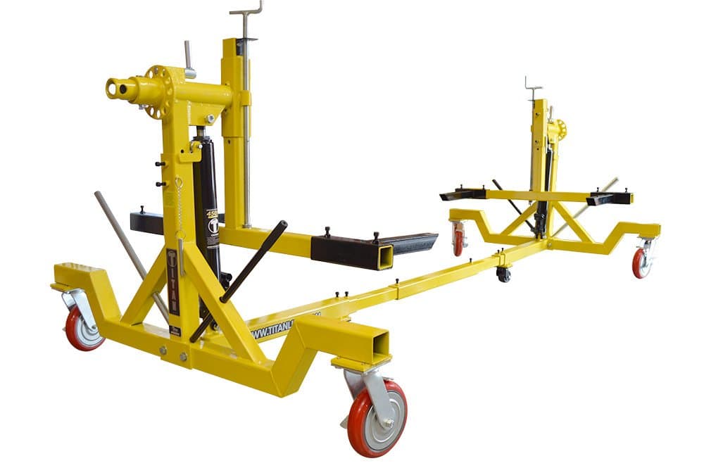 Titan 4500 Auto Body Restoration Rotisserie with Adapters