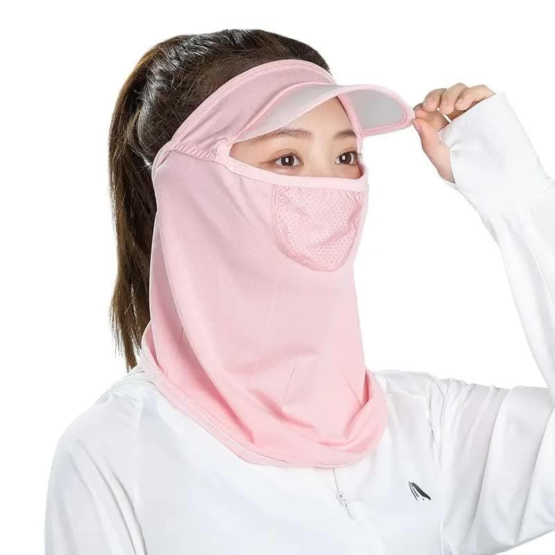 Cassarina Sun Hat Uv Protect Neckline Mask Cycling Face Caps Fishing Sunscreen Protection Fore Head Cap Outdoor Activities Multicolour