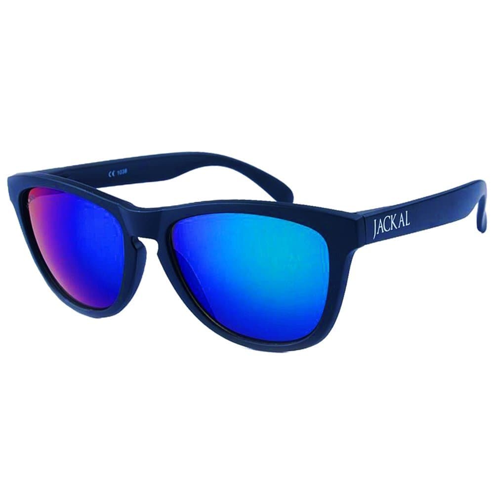 Sunglasses UV400 The Best Protection (Black, Green-Blue Mirror)