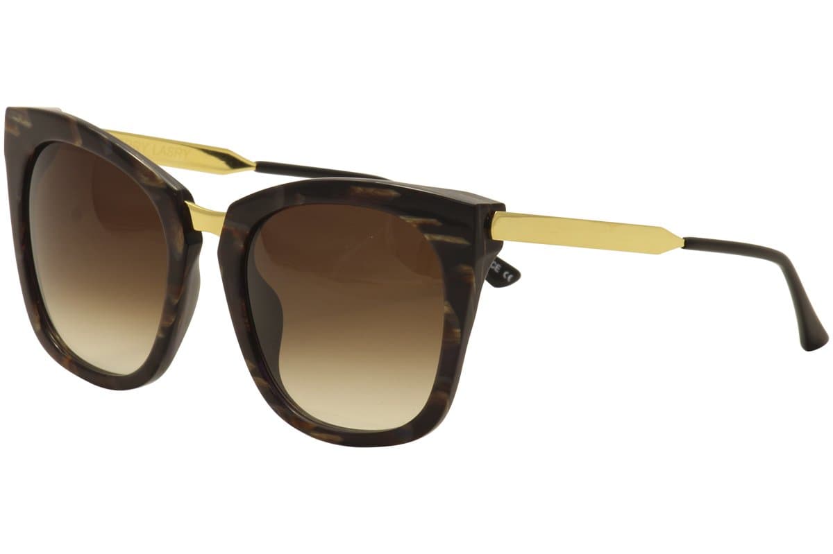 Thierry Lasry Women's Narcissy 101 Black/Gold Tortoise Fashion Sunglasses 56mm