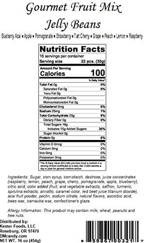 David Murphy Gourmet Jelly Beans (Fruit Mix)