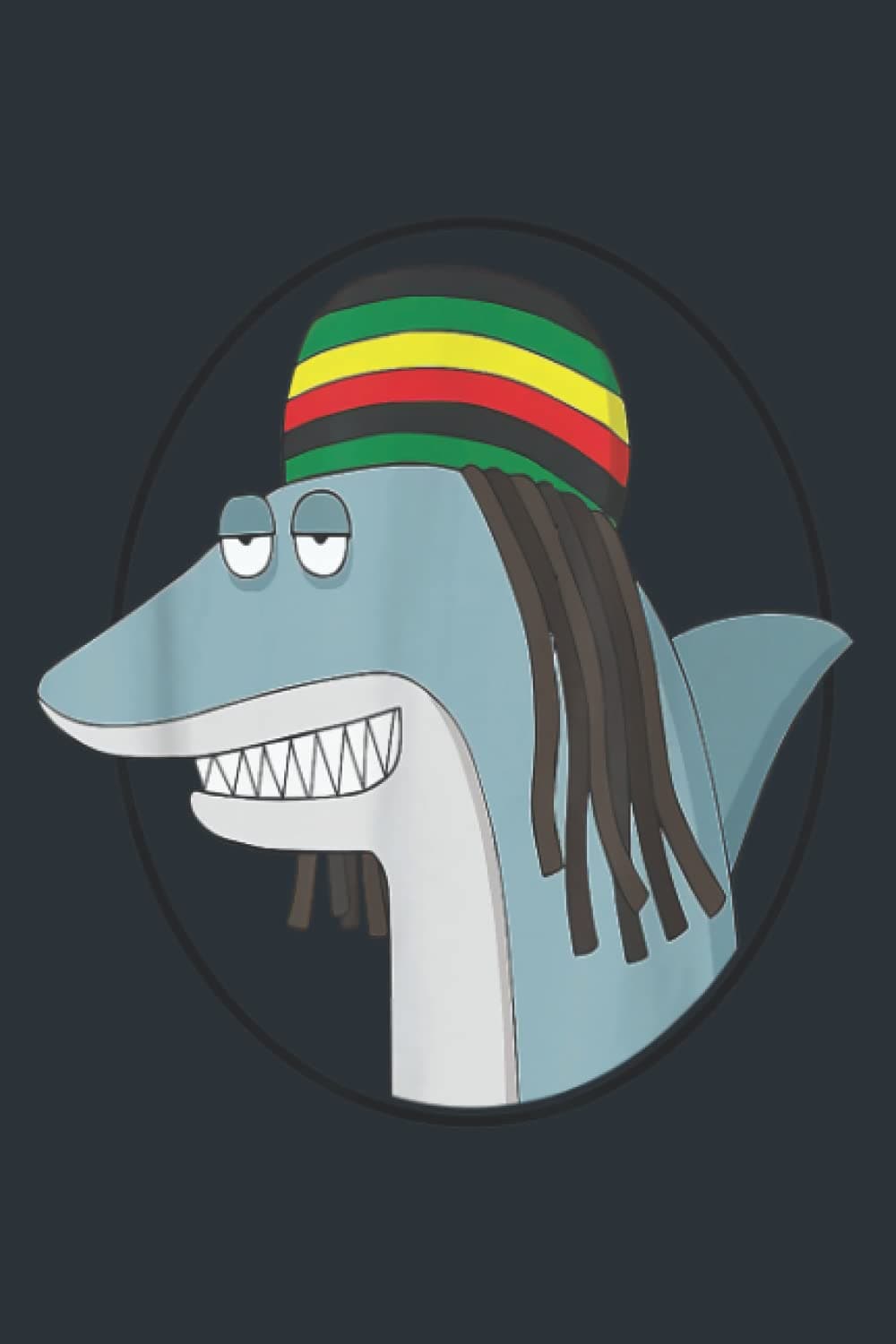 Reggae Shark Funny Ocean Animal Reggae Shark: - 6 x 9 inches, To Do List Notebook, 120 Pages