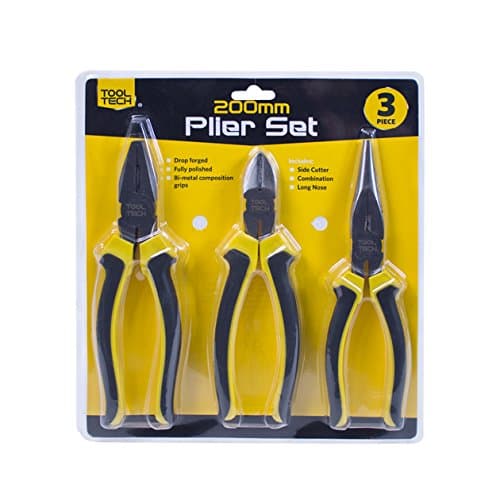 Tool Tech Pliers Set (3 Pieces)