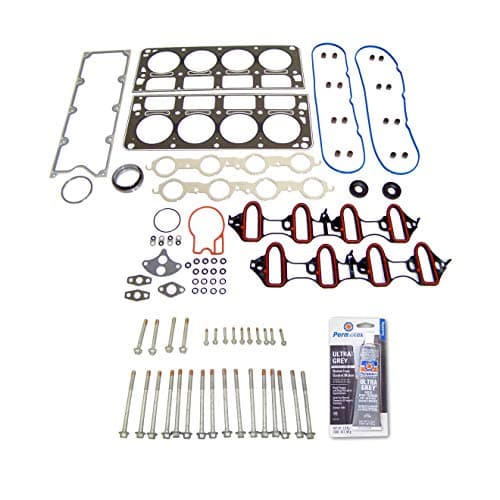 CPWK240 Head Gasket Set Head Bolt Kit Fits: 99-01 GMC Silverado 4.8L-5.3L V8 OHV 16v