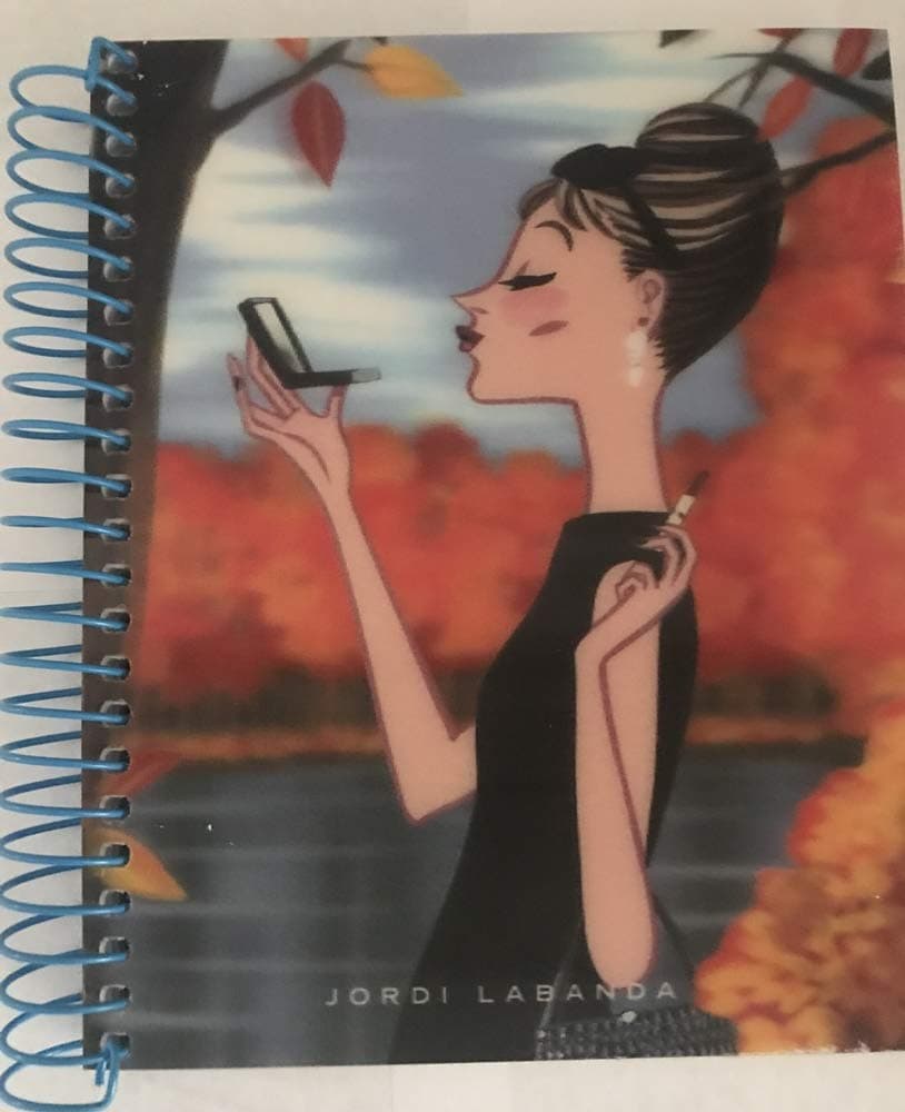 Miquelrius Jordi LaBanda 3D Audrey 4-subject Small College Rule Notebook 4x6