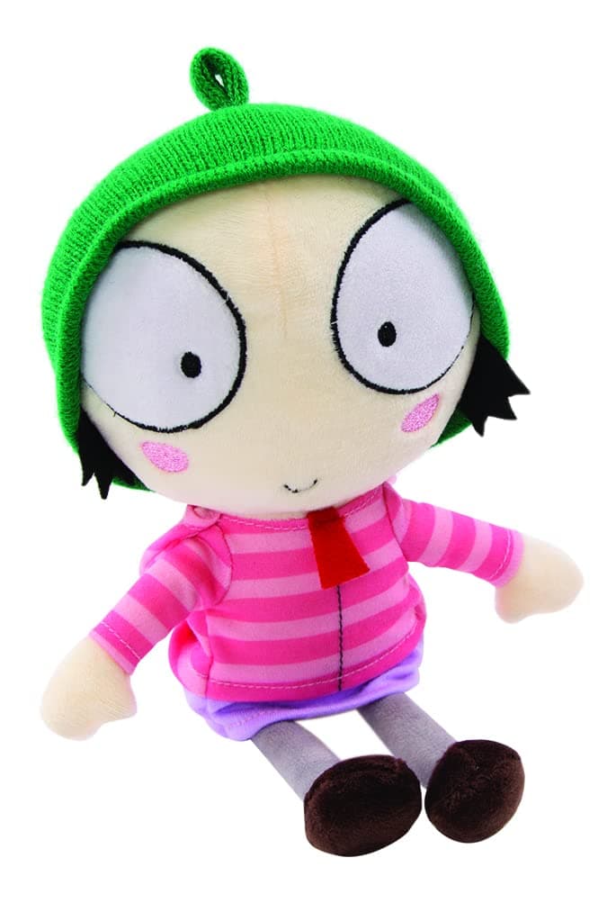 Sarah & Duck 1001 Soft Toy with Sound-Sarah, Multi