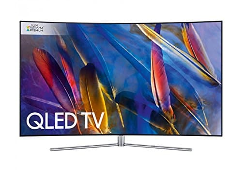 Samsung Q7F 55-Inch 2017 QLED Certified Ultra HD Premium HDR 1500 4K Smart TV - Sterling Silver [Energy Class B]