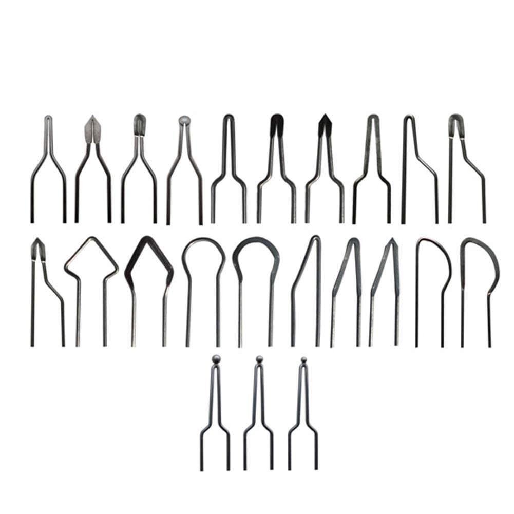 23pcs Pyrography Wire Tips,Tips for Pyrography Machine, Replacement Wood Burning Tips,Portable Wood Burning Pyrographic Tip Kit