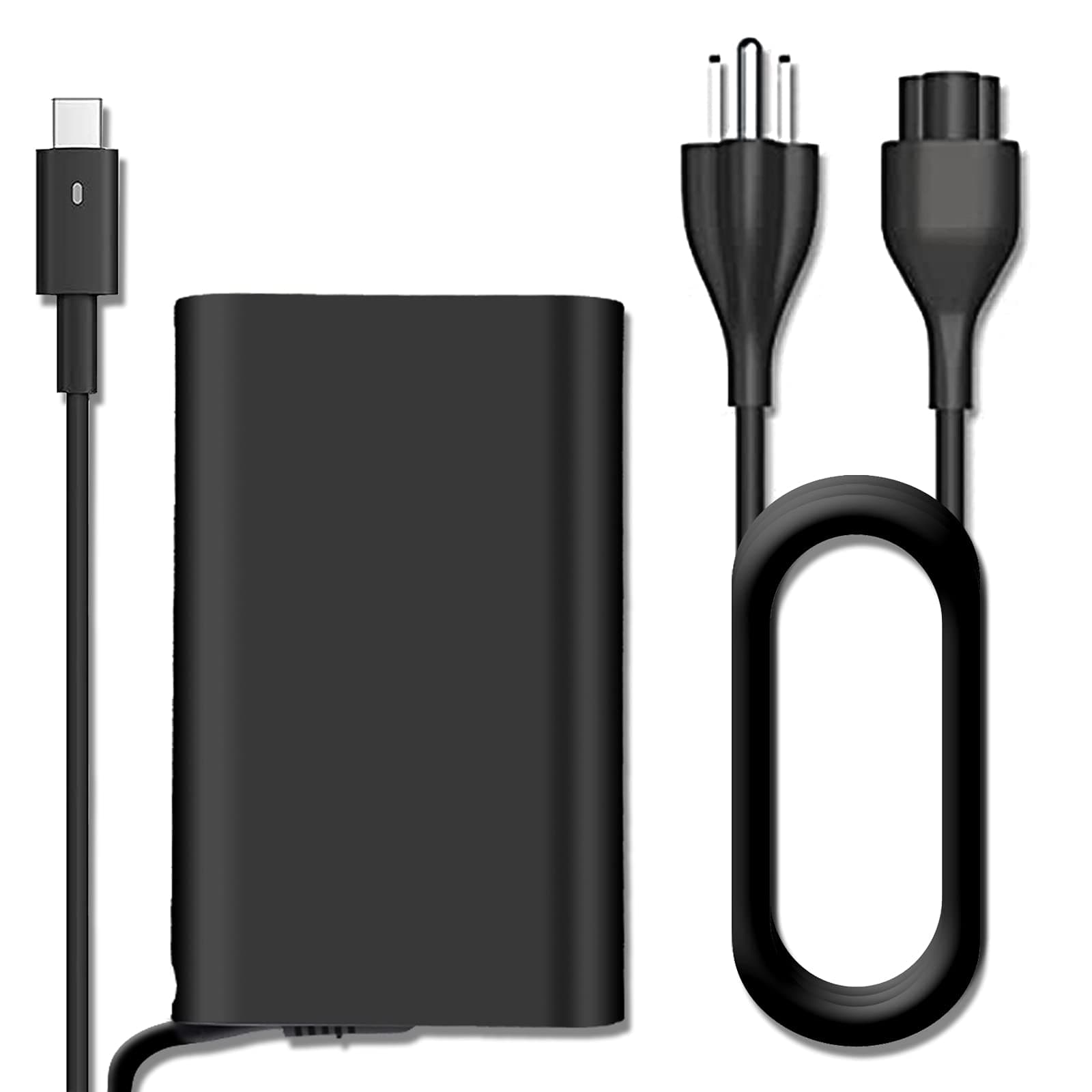 WENYAA 45W USB Type C AC Adapter Charger for Dell XPS 13 9360 9365 9370 9333 9380 7390 9310;Latitude 7275 7370 5175 5285 5290-2in1 Laptop Power Supply Cord