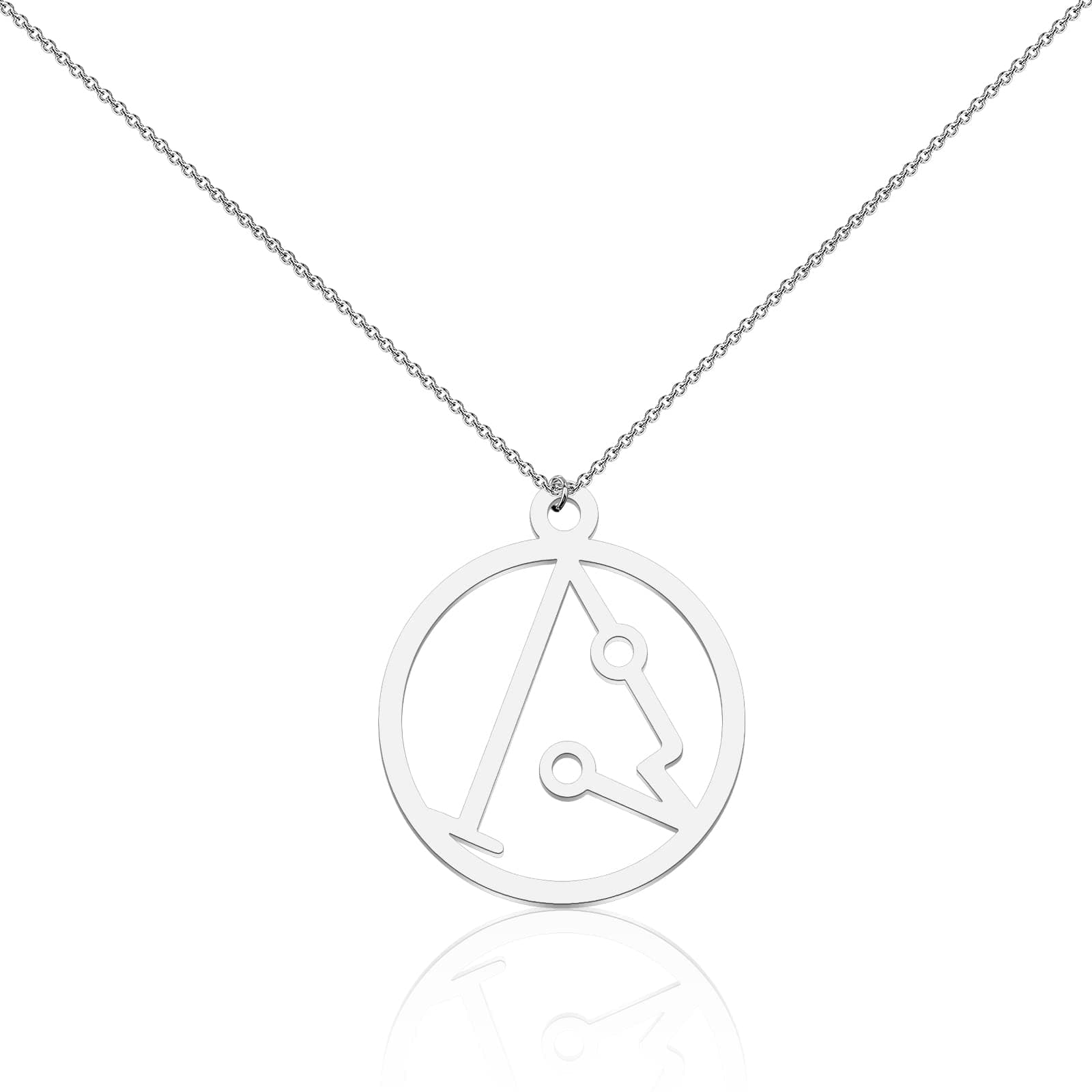 KEYCHINKEYCHIN Angel Metatron Necklace Sigil of Archangel Jewelry Arch Angel Metatron Necklace For Women Girls