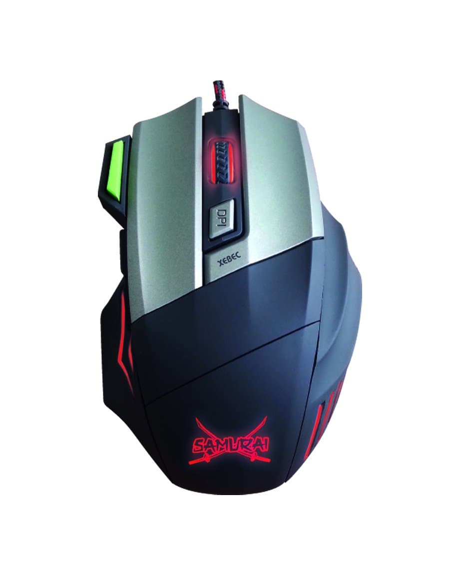 Xebec Tech Samurai 7D Programmable Optical Gaming Mouse