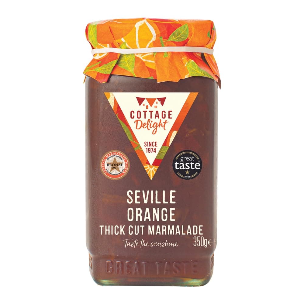Cottage Delight Seville Orange Thick Cut Marmalade, 350G