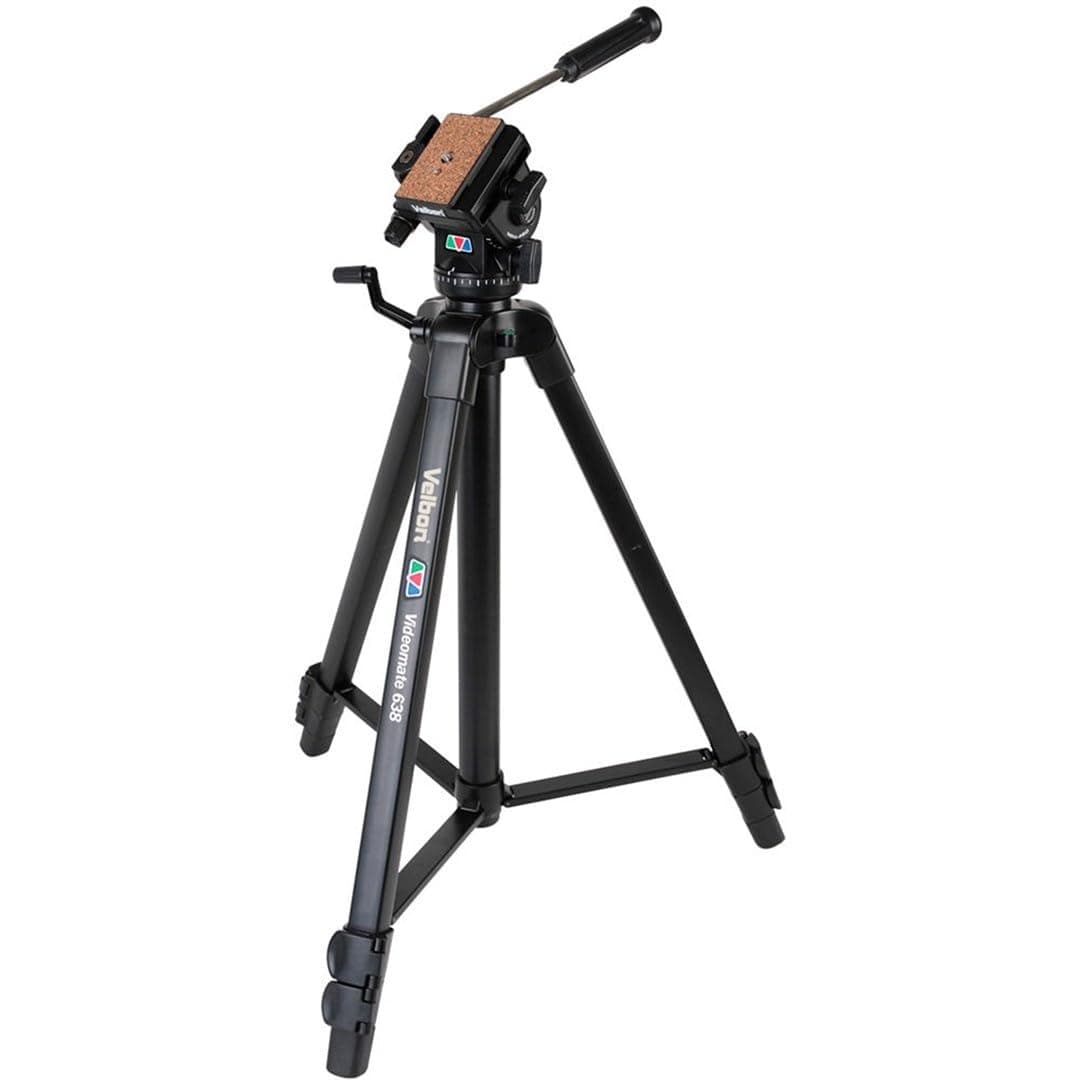 Velbon Videomate-638 Video Tripod Height 171 cm Black