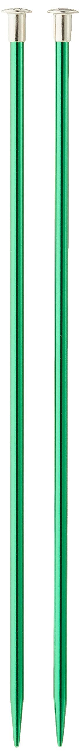 3216327009M Aluminum Straight Knitting Needles Set, US Size 9, 10" L, 2pcs