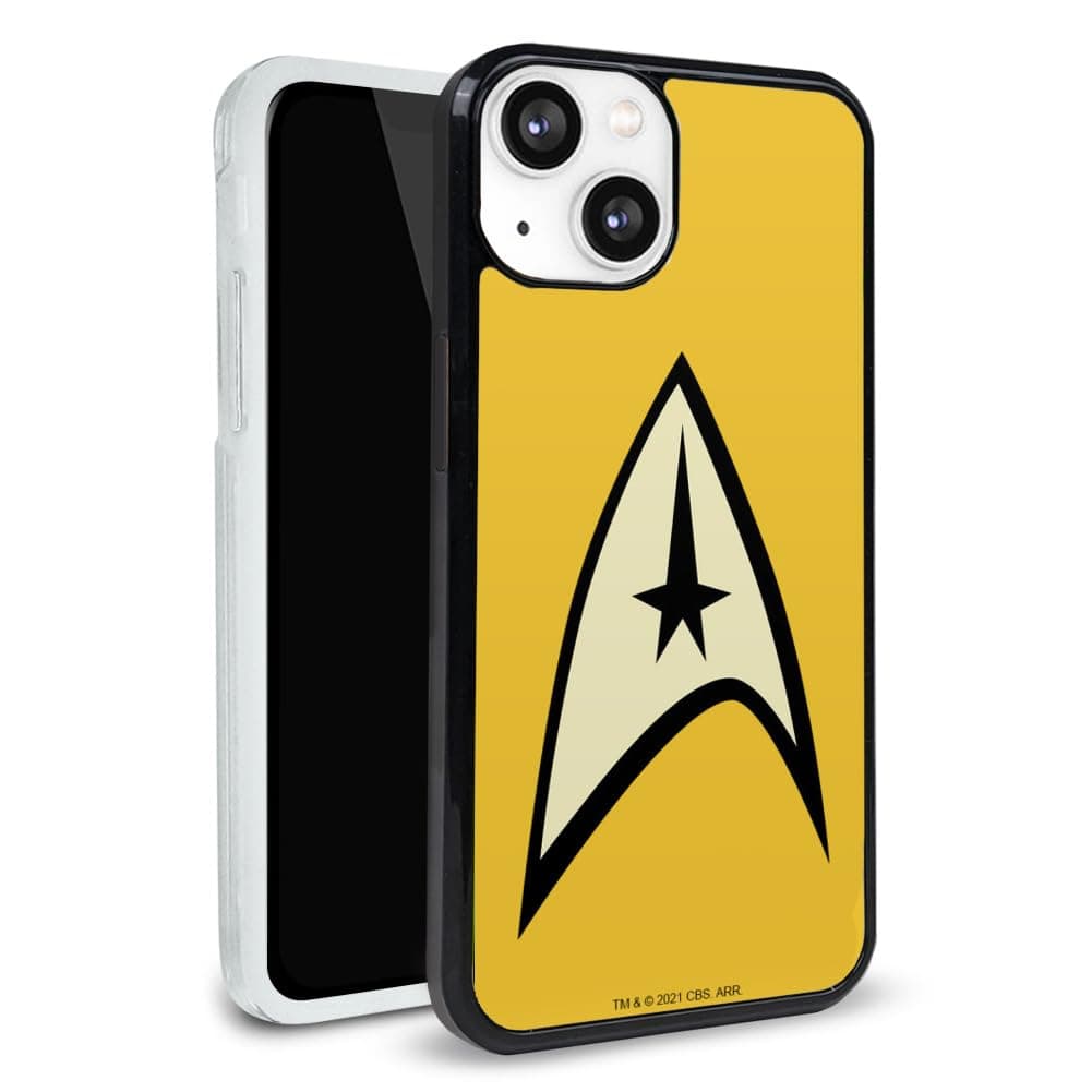 Star Trek Command Shield Protective Slim Fit Plastic Bumper Case Fits Apple iPhone 13