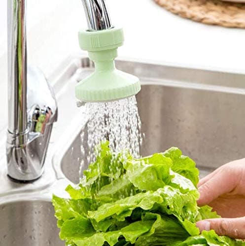 360 Degree Rotate Faucet Nozzle Faucet Aerator Kitchen Sprayer Head Water Saving Taps Applications For Kitchen Faucet(1PCS) Randomly send