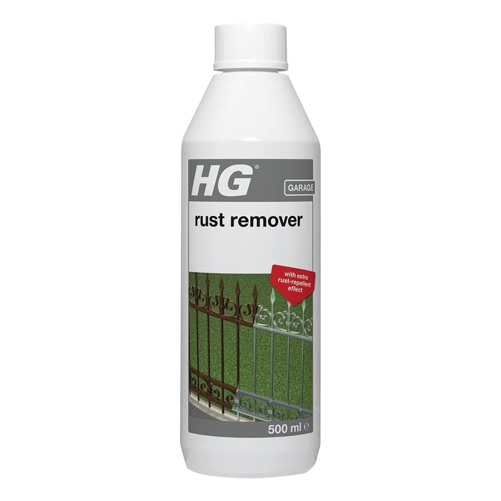 Rust Remover for Metal, Effective Rust Stain Remover with Rust Repellent Effect, Anti Rust Dip or Paint On, Powerful Rust Cleaner for Gates, Tools & Furniture - 500ml
