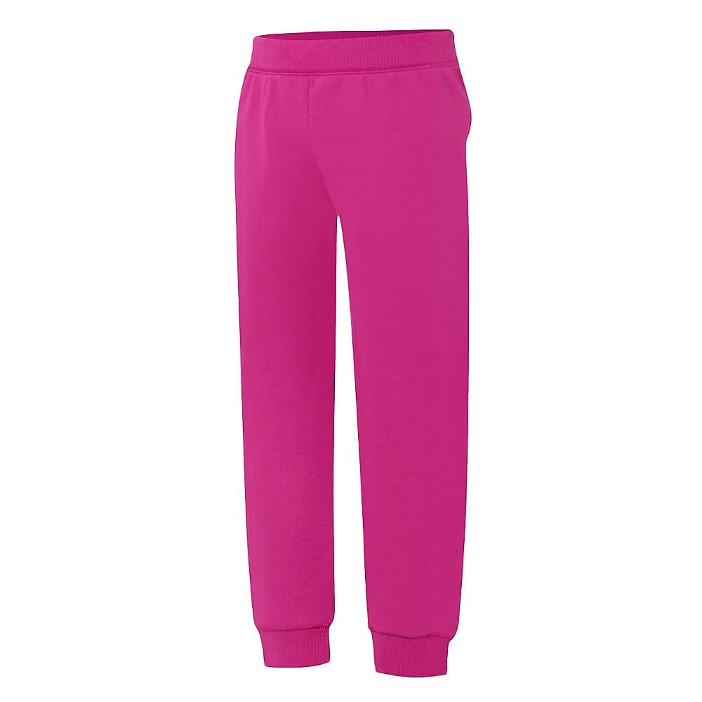 Hanes2-Pack Premium Girls Fleece Sweat Pants - pink - Small