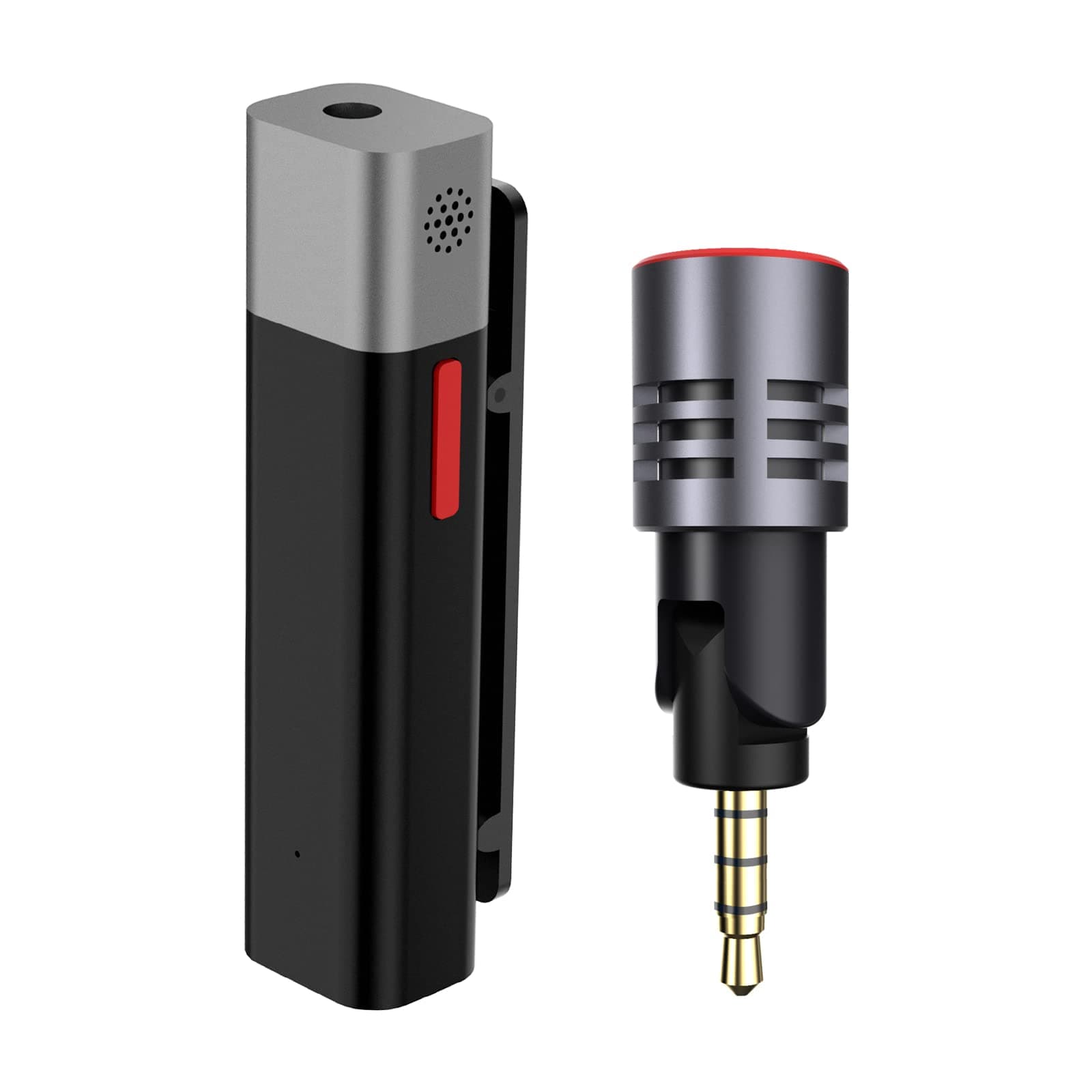 SabineTek Official SmartMike+ with Unidirectional Mic Pro Bundle - Wireless Bluetooth Microphone (SmartMike+ Black + Unidirectional Mic)