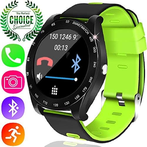 YAKOO [2020 Launch] Smart Watch Phone - Fitness Tracker Smartwatch for Men Women with Heart Rate Blood Pressure Monitor, Sport Wrist Watch with Sleep Monitor for Holiday Valentine's Electronic Gifts