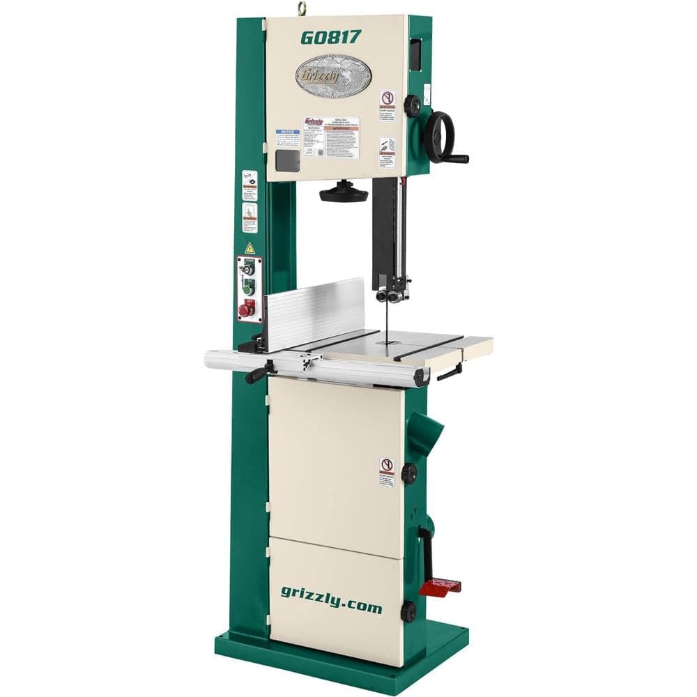 Grizzly IndustrialG0817-14" Super HD 2 HP Resaw Bandsaw with Foot Brake