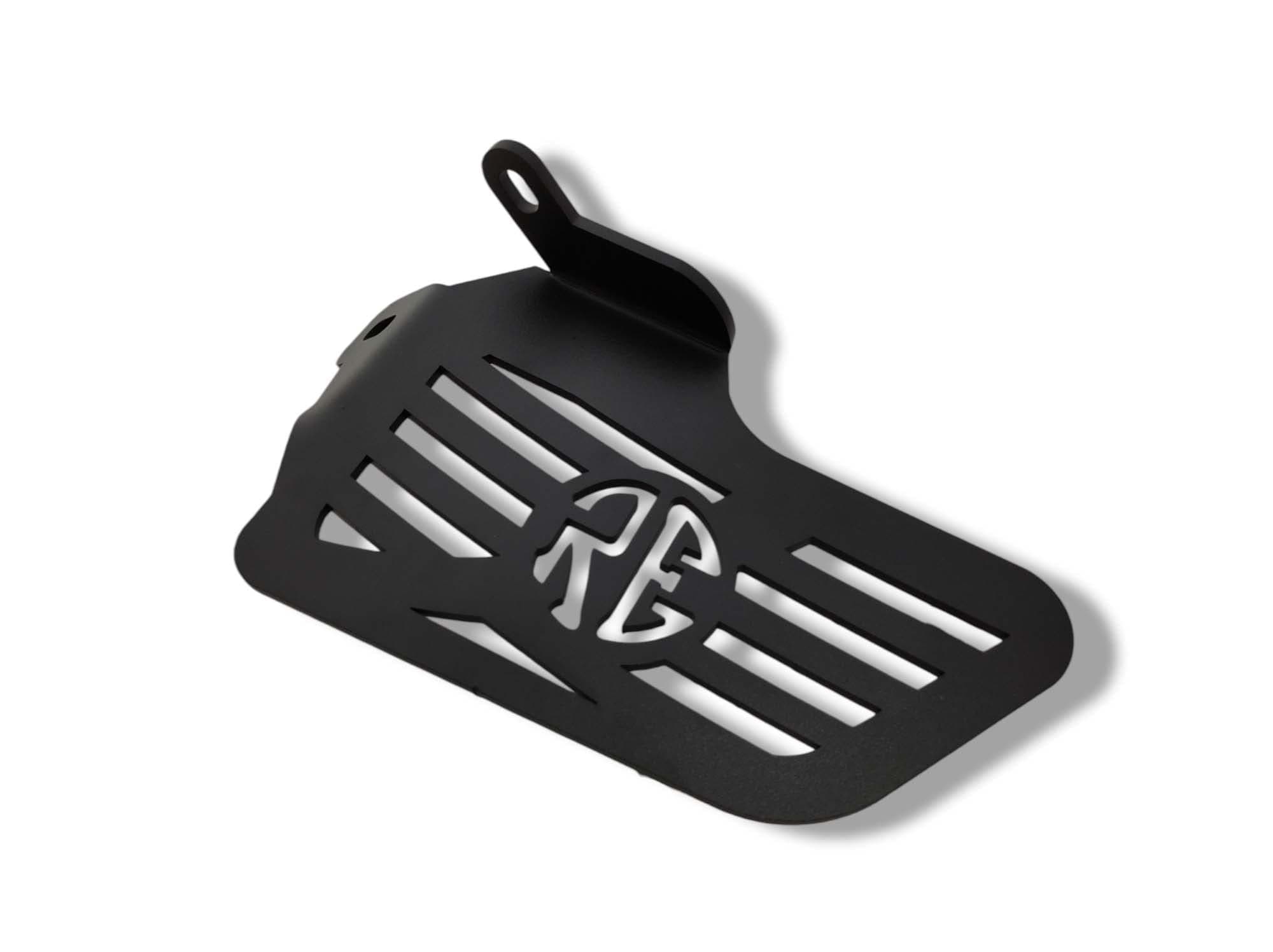 Generic Durior Hunter 350 Ladies Foot Rest, Black, Iron, Passenger Side, Scooter