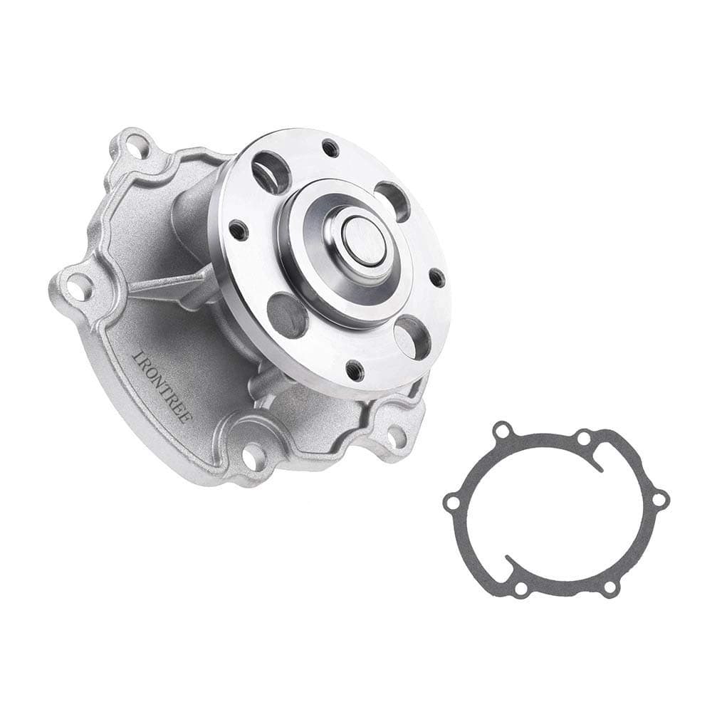 IRONTREE AW5103 Professional Water Pump Kit with Gasket Compatible with Chevrolet Cadillac GMC Pontiac SAAB Saturn Suzuki, 2.8L 3.0L 3.6L V6 Engine, OE Replacement