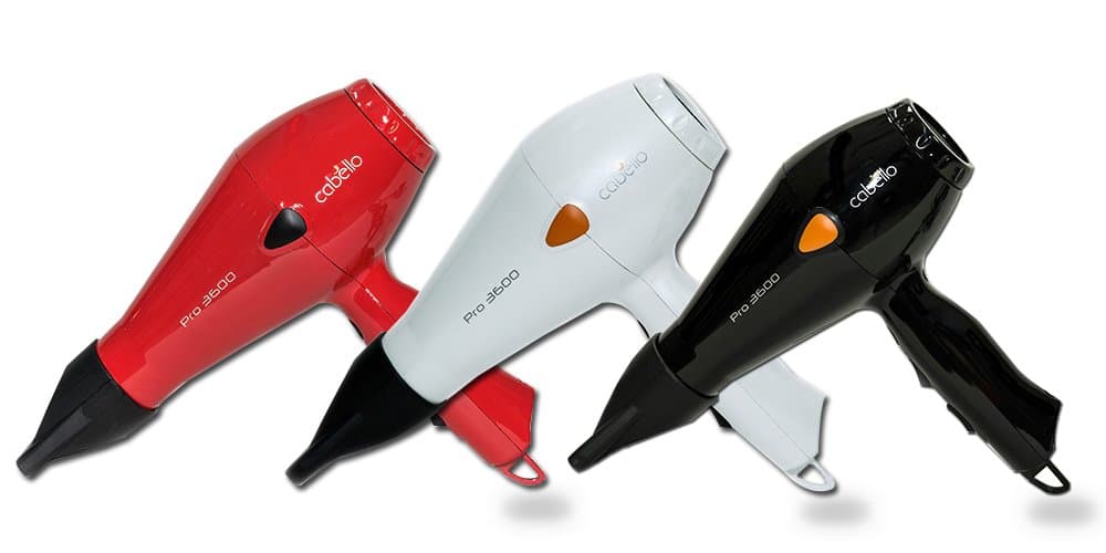 Cabello Professional Hair Dryer 3600 (Black)
