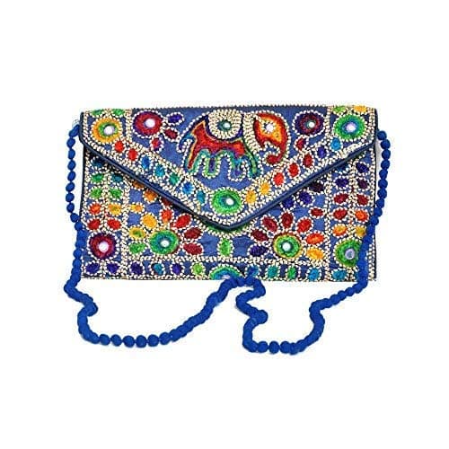 Traditional Handmade Clutch Bag by Indian artists - Christmas Collection 2021