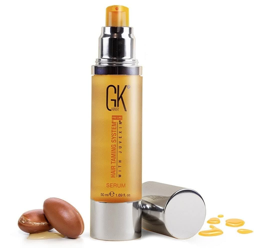 Global Keratin Argan Oil Serum 50ml For Women Hair Straightening And Smoothening Provides Instant Shine Softness Strength And Nourishment