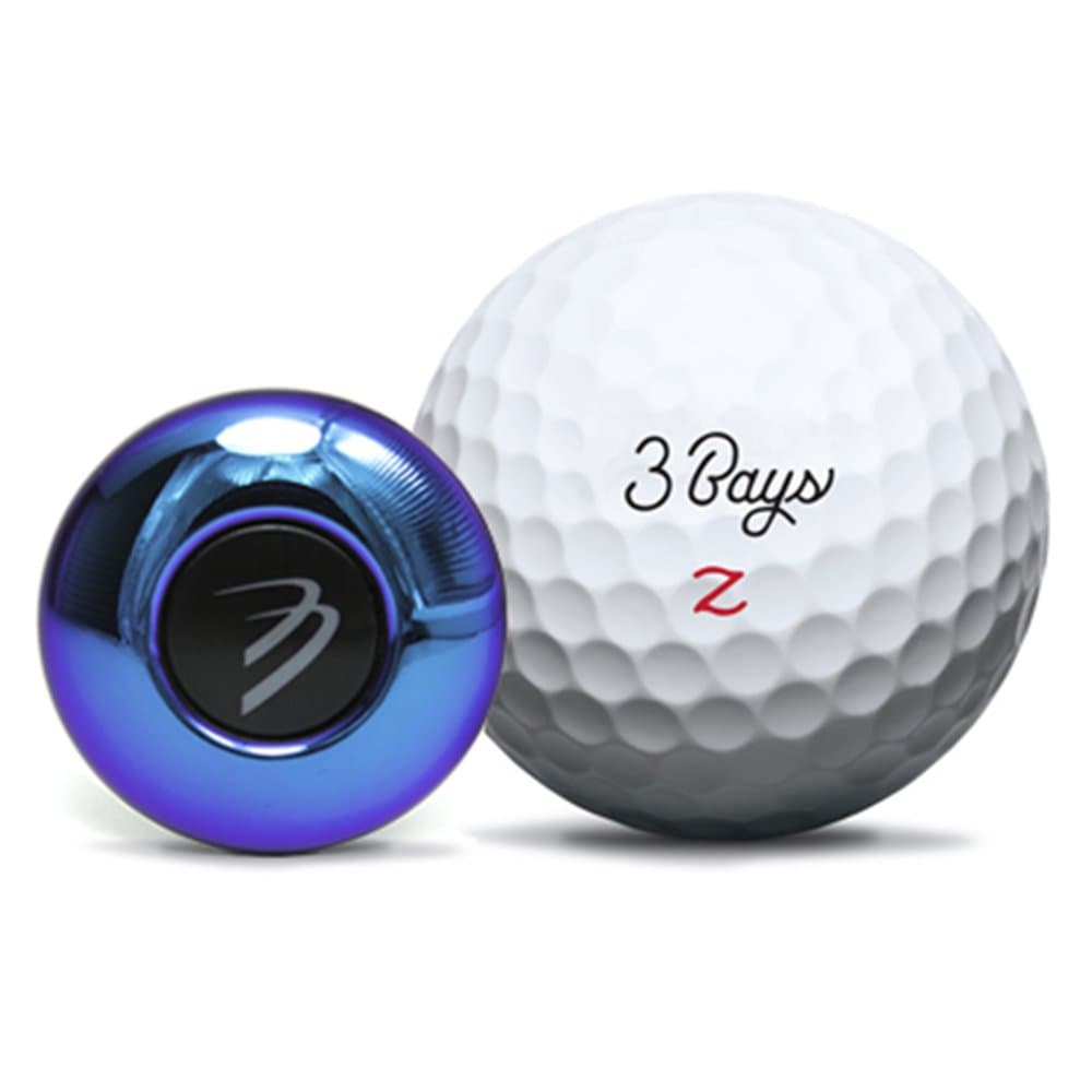 3BaysGSA Zone Golf Swing Analyzer with 3D Playback - Auto Video Recording - Sync with Apple and Android Devices