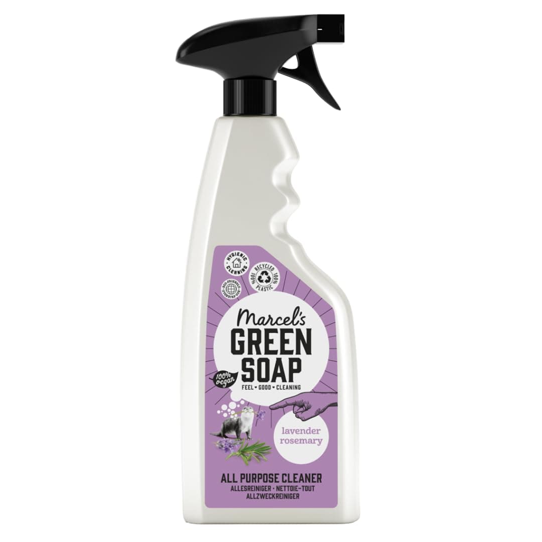 All-Purpose Spray Lavender & Rosemary - Cleaning Spray - Eco friendly - Vegan - 99% Biodegradable - 500 ML